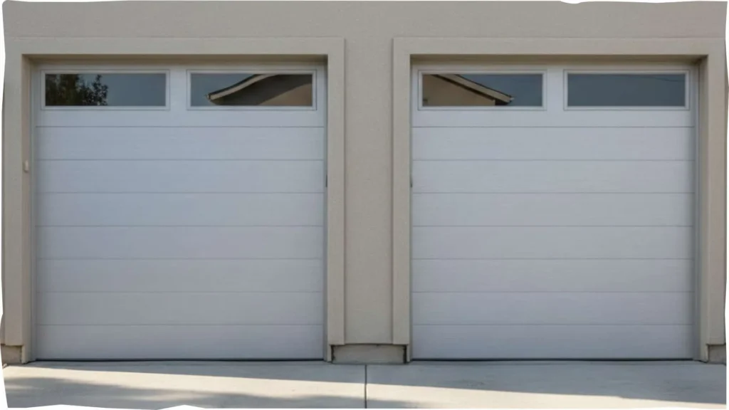 Aluminum garage door installed service in Riverside CA