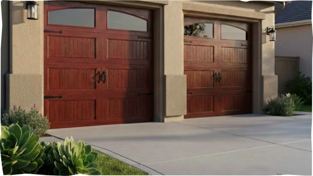 Fiberglass garage door installed in Riverside CA